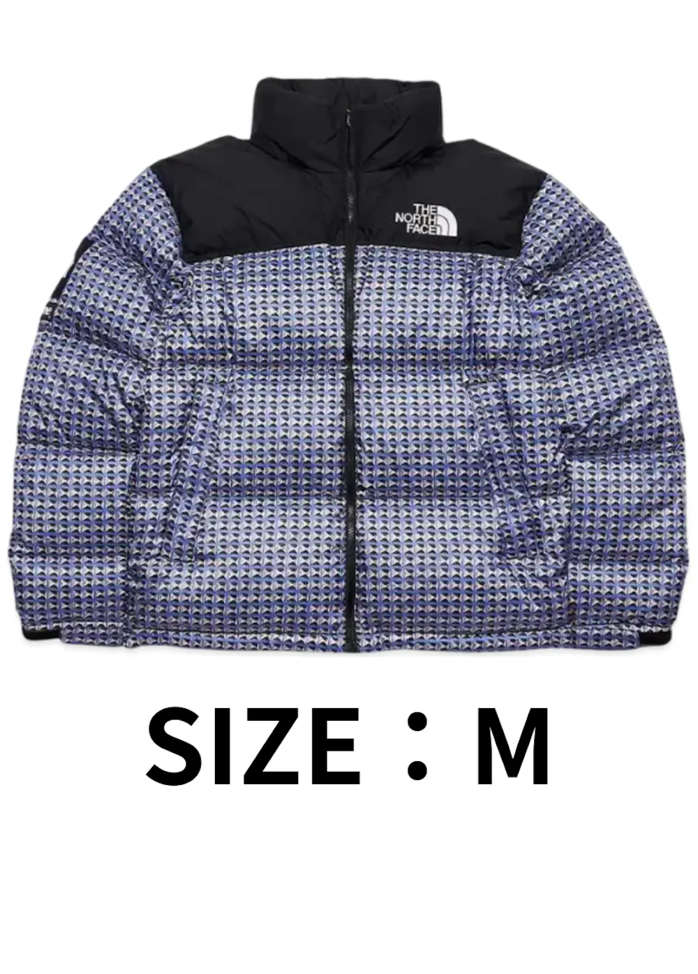 【SIZE:M】Supreme x The North Face Studded Nuptse Jacket Royal