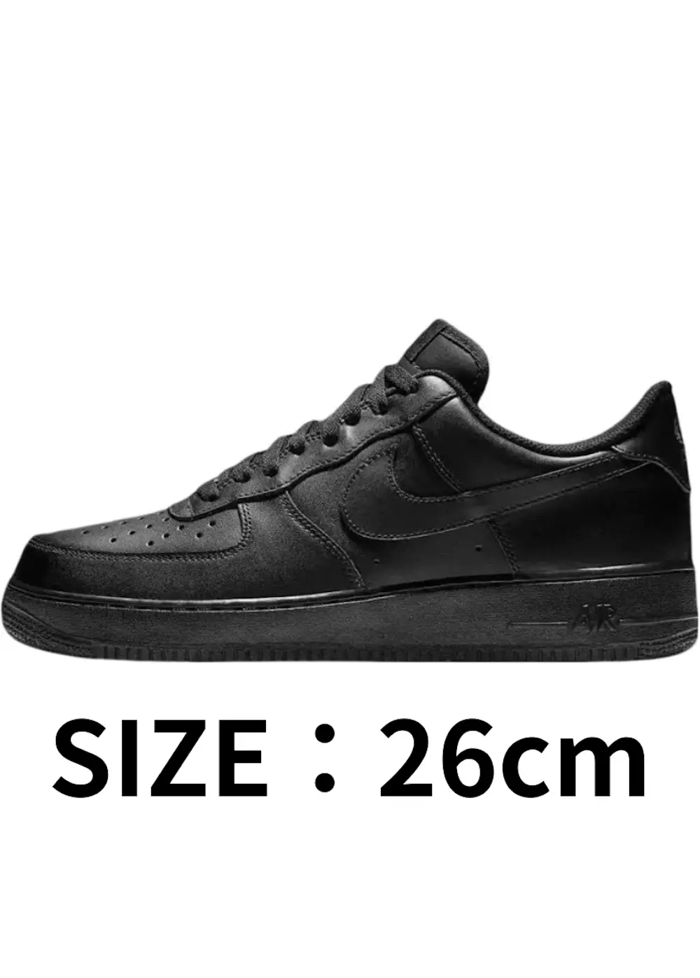 【26cm】Nike Air Force 1 Low '07 Black/Black