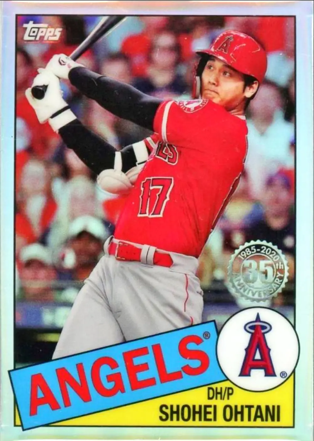 2020 Topps Chrome 1895 35th Anniversary Shohei Ohtani