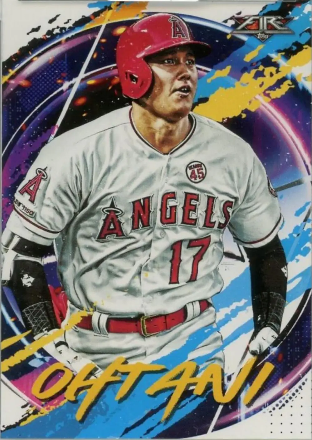 2020 Topps Fire Base Shohei Ohtani
