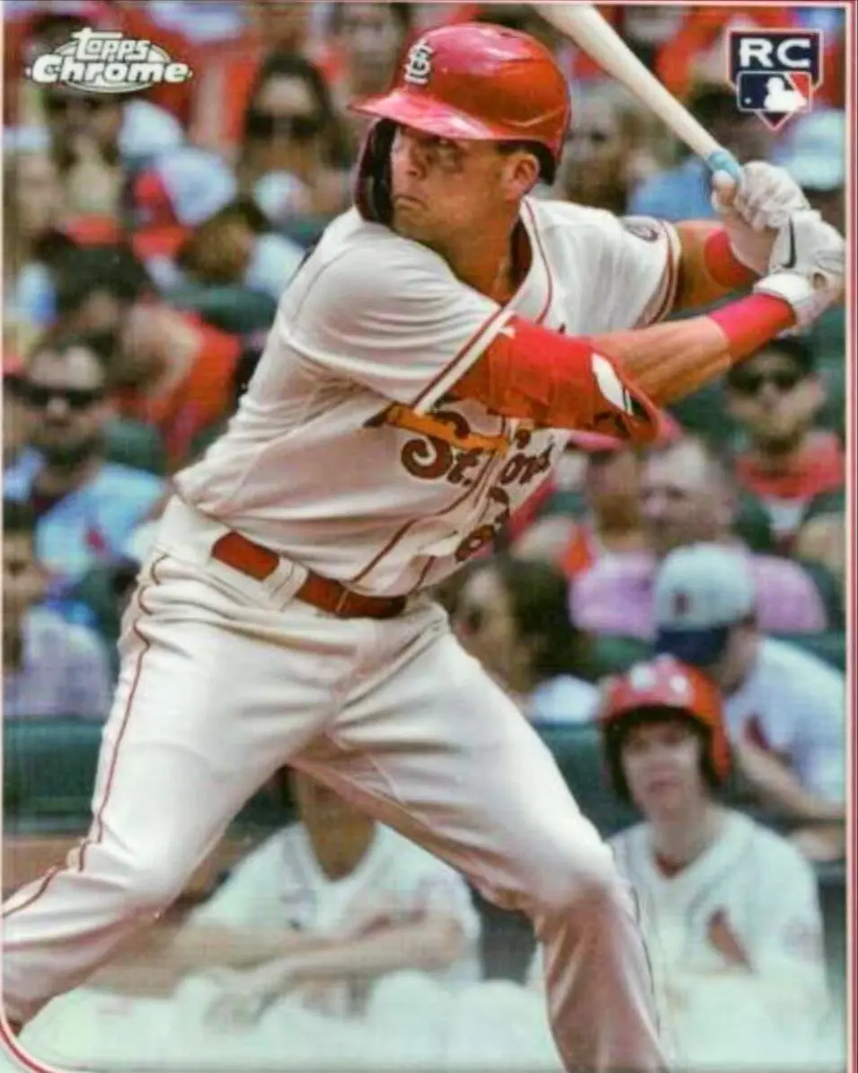 2022 Topps Chrome Sonic St. Louis Cardinals Lars Nootbaar Refractor RC