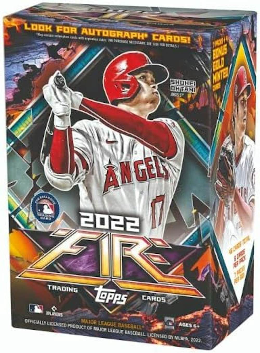 2022 Topps Fire Baseball Blaster Box