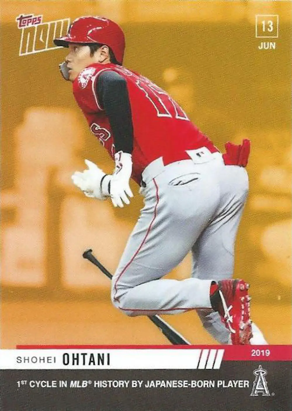 2019 TOPPS NOW ROAD TO OPENING DAY BONUS #ODB15 SHOHEI OHTANI ROAD/OPENING DAY BONUS