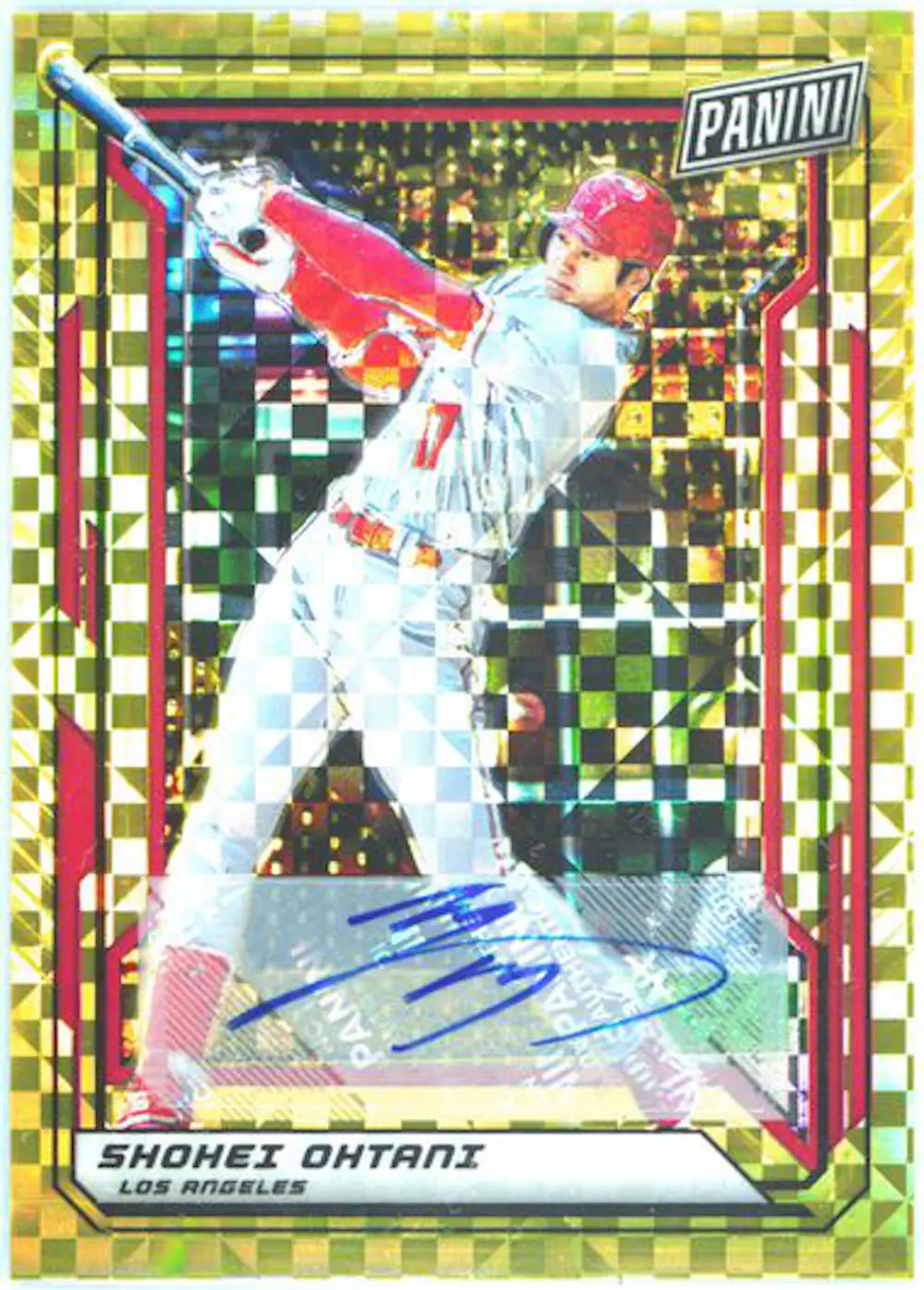 2019 Panini National Convention VIP Gold Party #52 Shohei Ohtani Autograph Gold /5