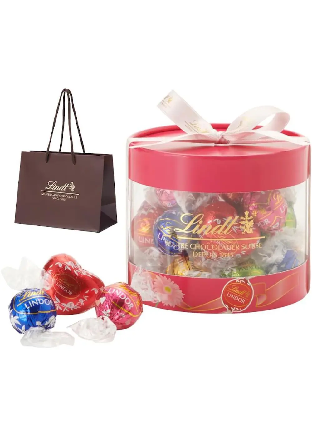 リンツ Lindt チョコレート リンドール ギフトボックス 20個入 バレンタイン