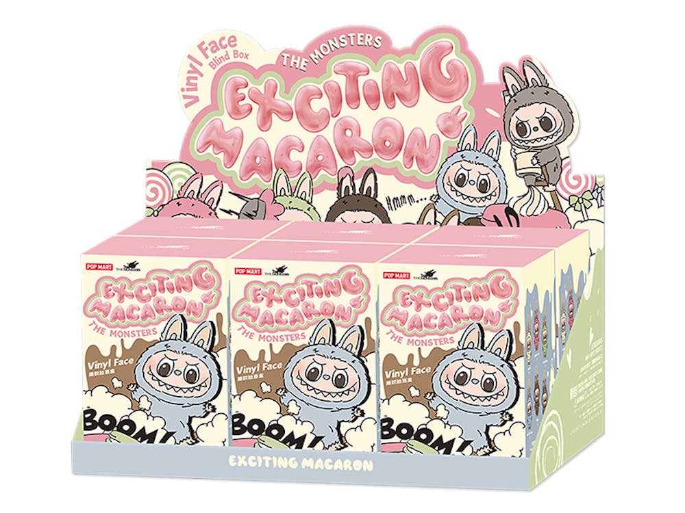 THE MONSTERS Exciting Macaron ぬいぐるみ シリーズ(LABUBU)【アソートボックス】