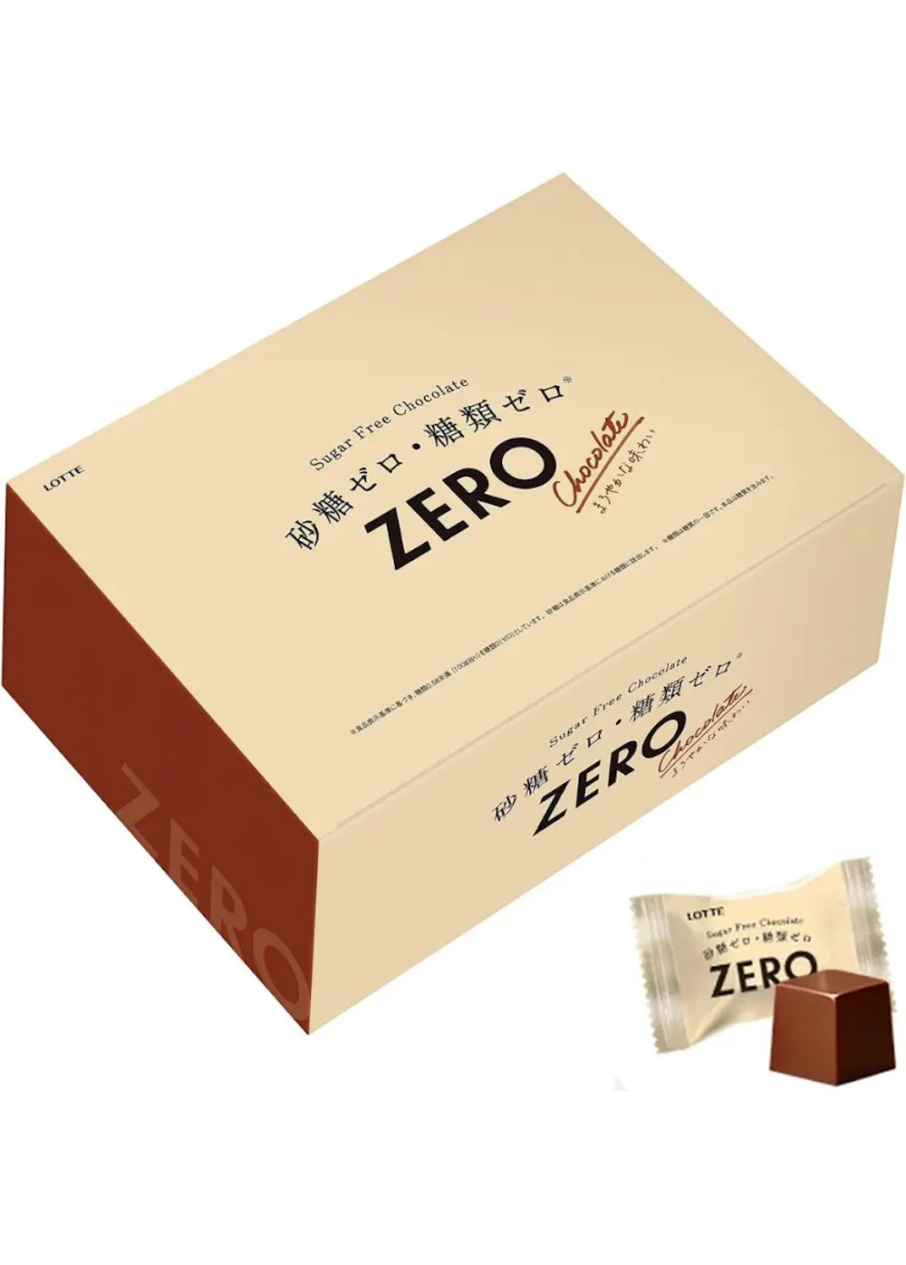 ロッテ ゼロチョコレート 大容量ボックス 720g
