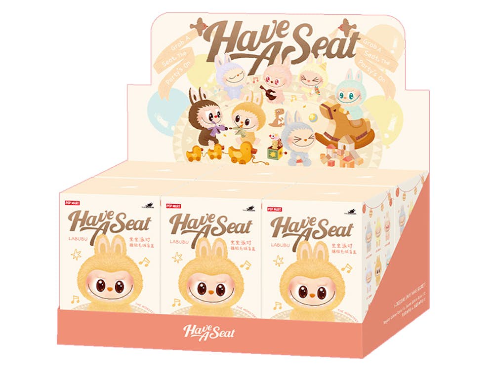 THE MONSTERS Have a Seat ぬいぐるみ シリーズ(LABUBU)【アソートボックス】
