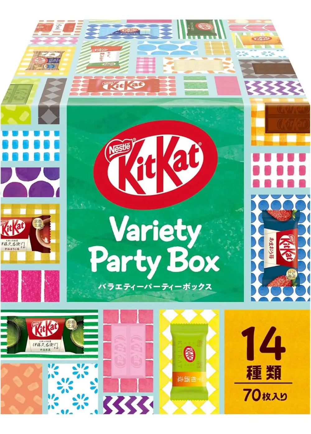 ネスレ キットカット ミニ バラエティパーティーボックス 70枚,チョコレート ※時期によりセット内容に変更あり