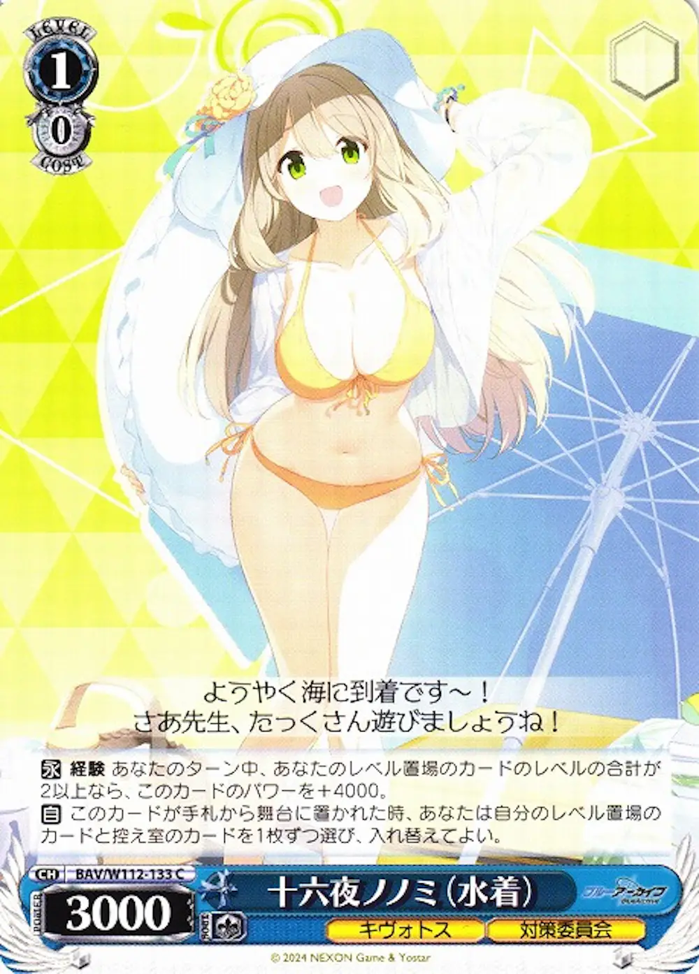 十六夜ノノミ(水着)