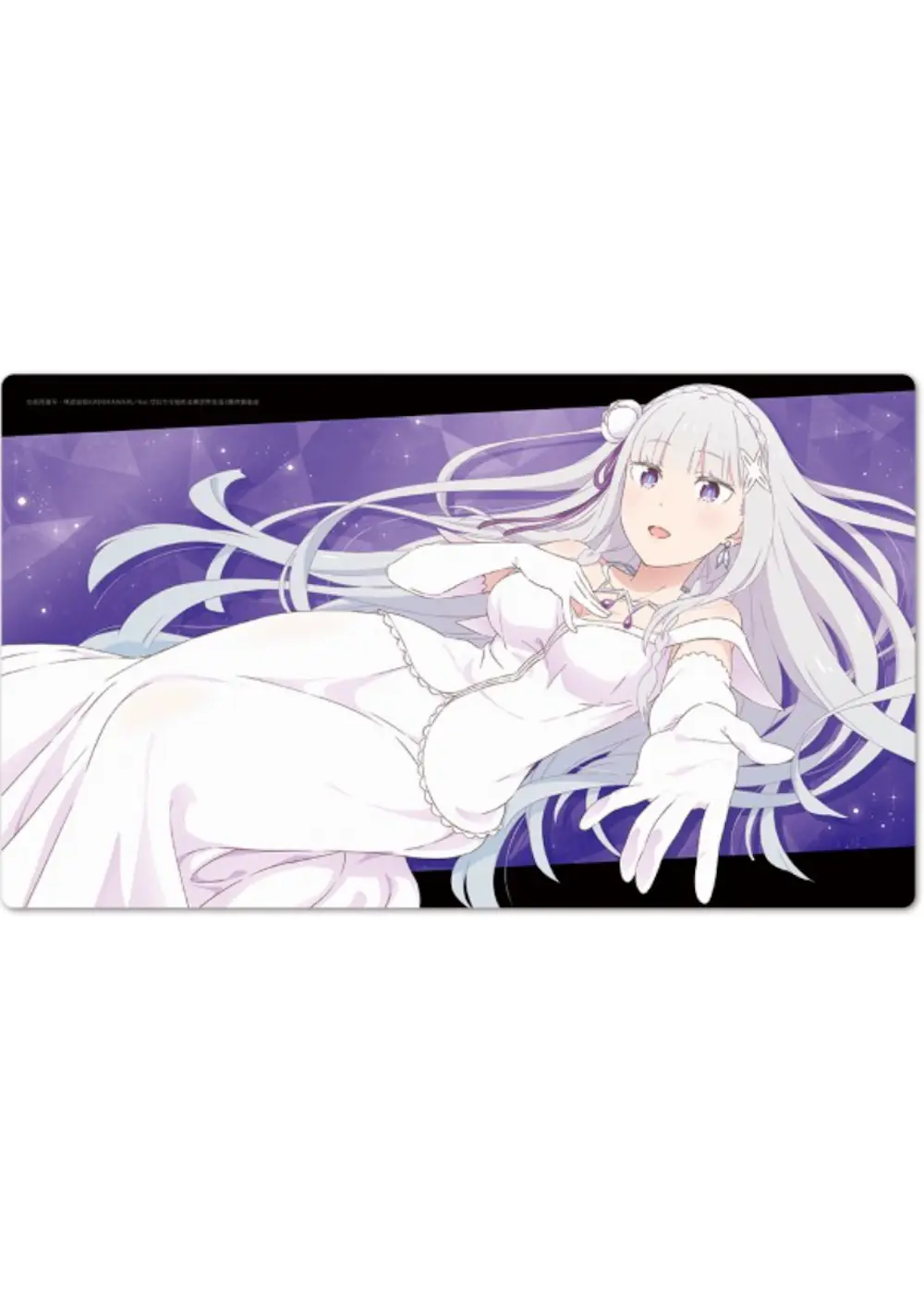 キャラクターラバーマット エミリア ウェディングドレスVer.