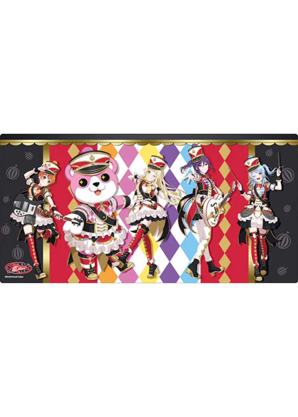 ラバーマットコレクション BanG Dream!『ハロー、ハッピーワールド!』10周年ver.