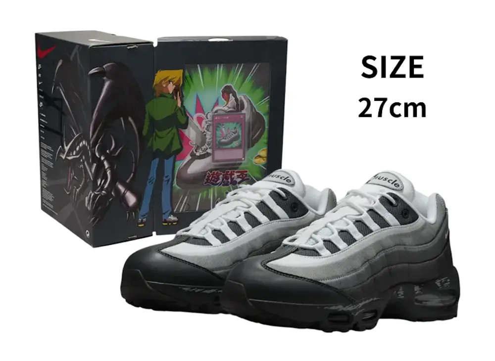 【27cm】Yu-Gi-Oh! × Nike Air Max 95 "Air Muscle/Jonouchi" (Japan Exclusive)(カード付)