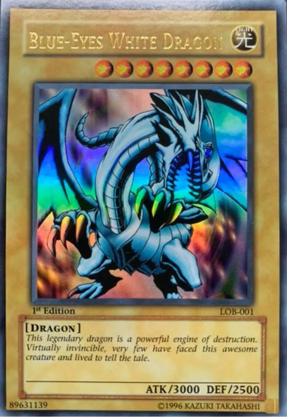 BLUE-EYES WHITE DRAGON(青眼の白龍EN)