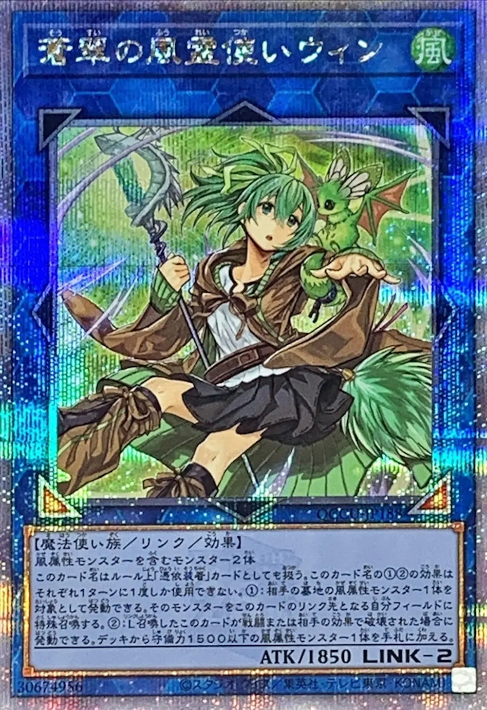 蒼翠の風霊使いウィン