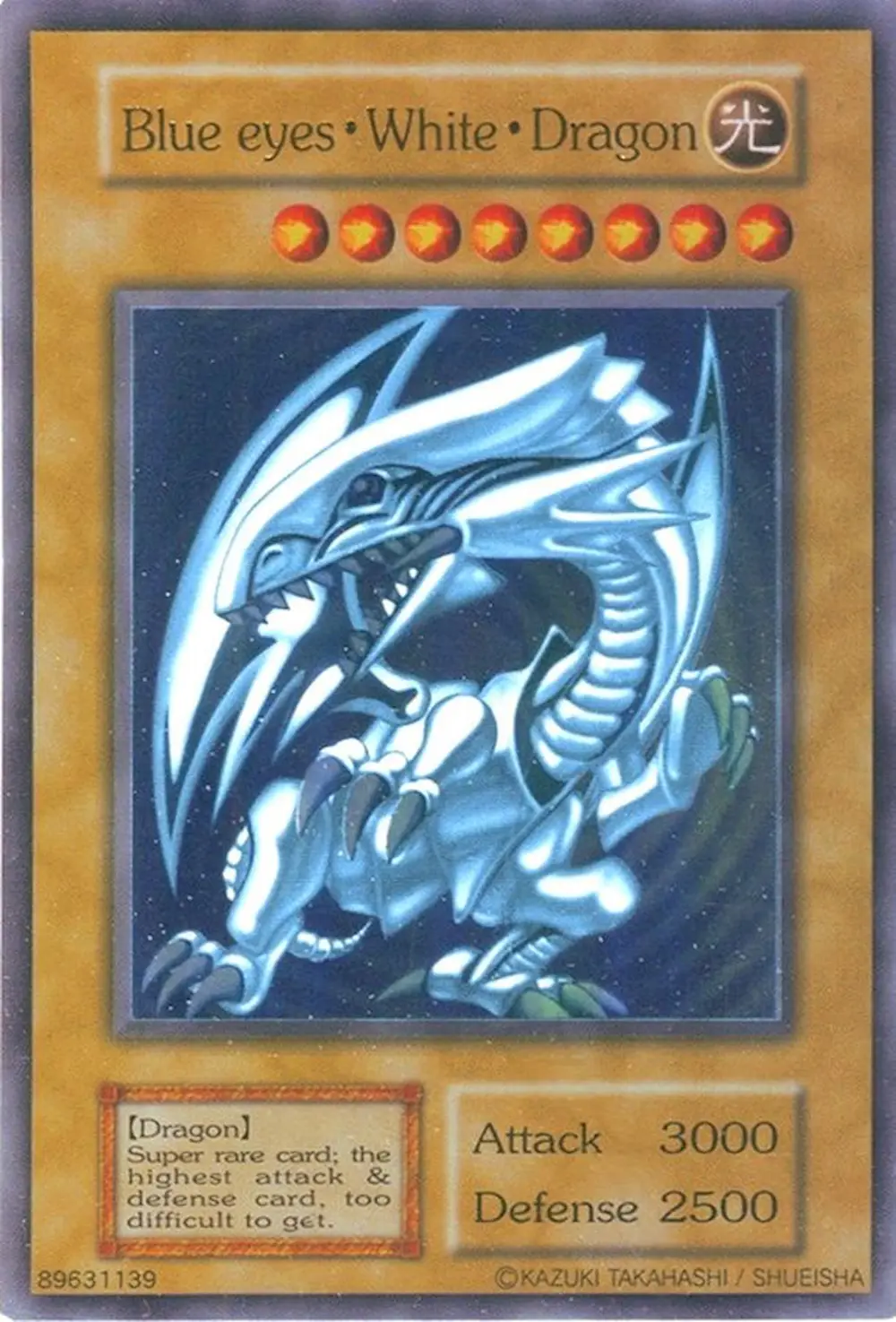 Blue eyes White Dragon
