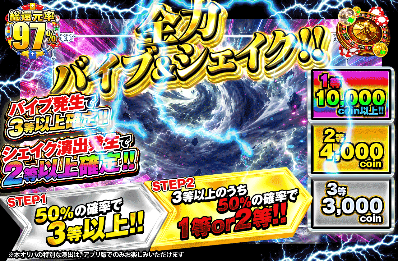 全力バイブ&シェイク!!
