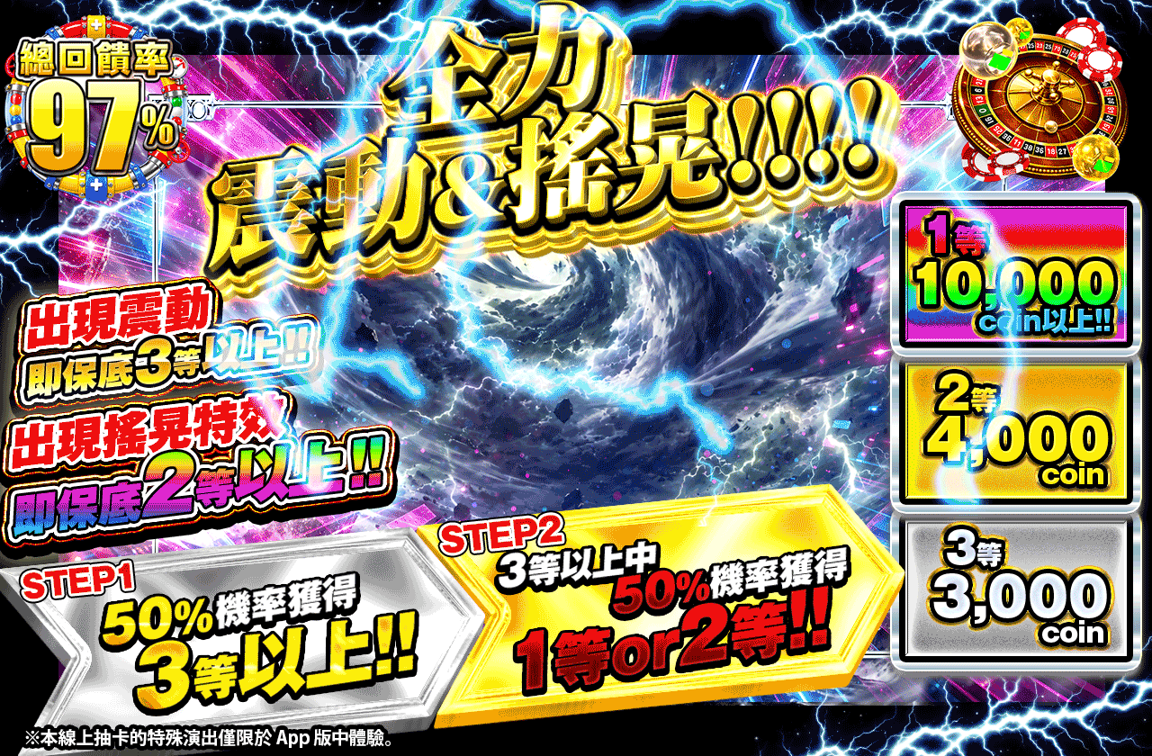 全力バイブ&シェイク!!