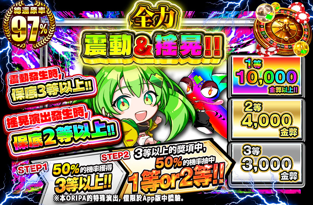 全力バイブ&シェイク!!
